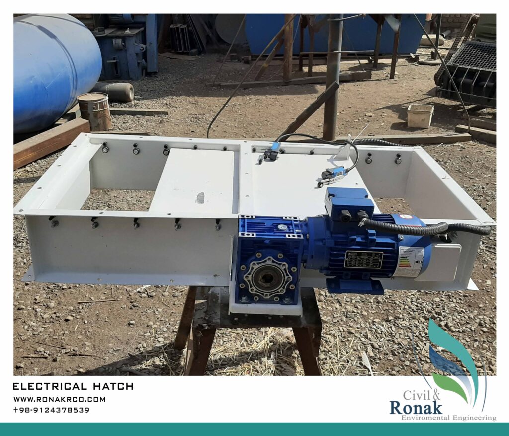 دریچه(اسلاید) کشویی برقی Electric Actuated Slide Gate Valve
